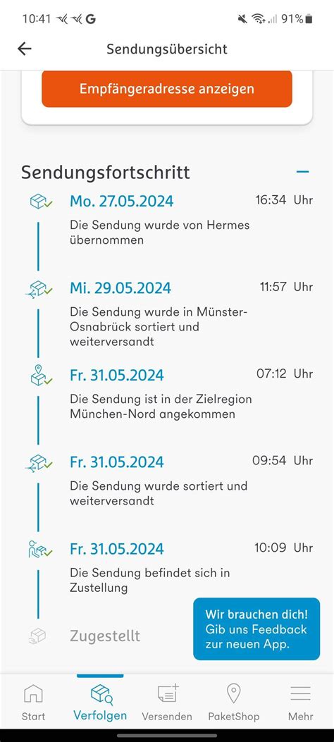 hermes zustellung zeitfenster|hermes sendung zustellung.